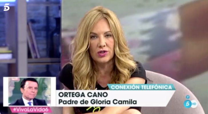 Belén Rodríguez le pregunta. a Ortega Cano en 'Viva la Vida'