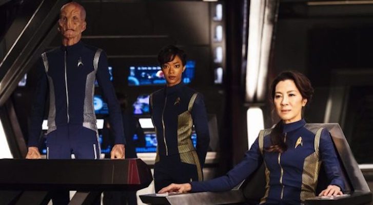 Sonequa Martin-Green y Michelle Yeoh en 'Star Trek: Discovery'