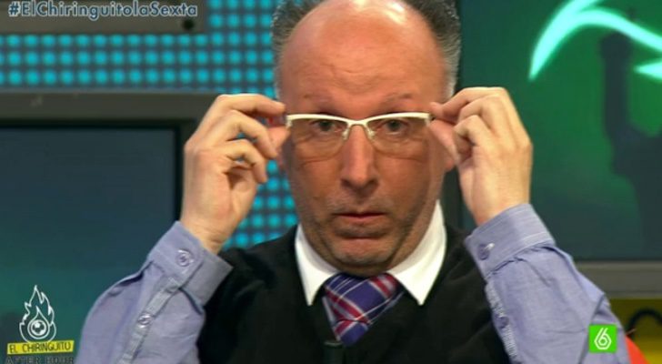 François Gallardo en el programa 'El chiringuito de jugones'