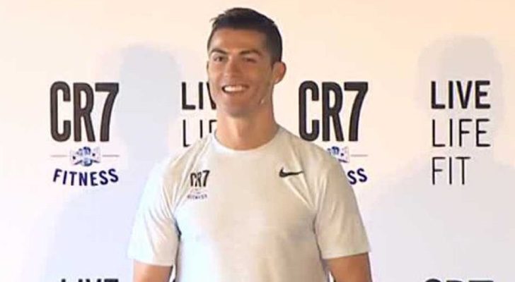 Cristiano Ronaldo en el informativo de TVE