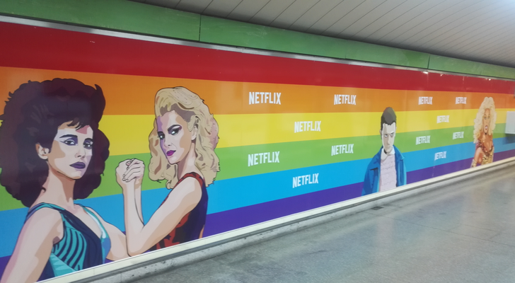 Campaña de Netflix en el World Pride 2017