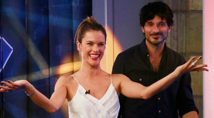 Alessandra Ambrosio y Andrés Velencoso en &#39;El Hormiguero&#39;