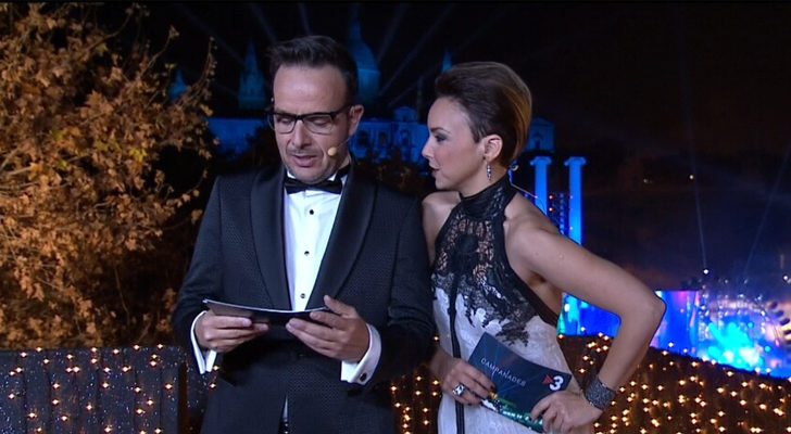 Àngel Llàcer y Chenoa, en las Campanadas 2015 de TV3