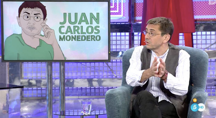 Juan Carlos Monedero en 'Sábado Deluxe'