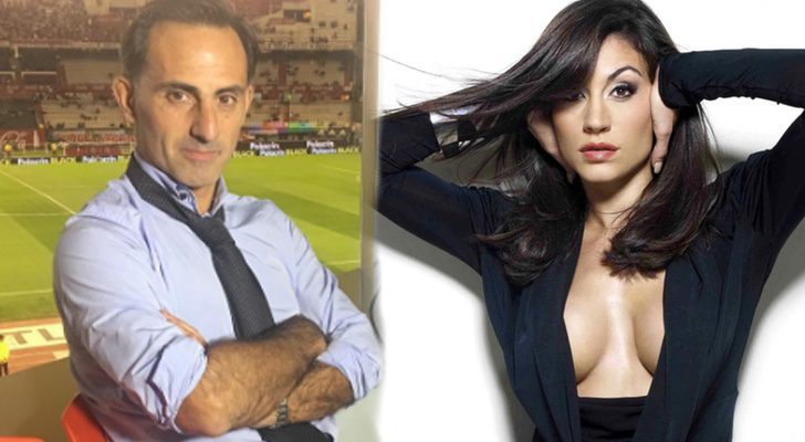 El comentarista Diego Latorre y la finalista de 'GH 6' Natacha Jaitt