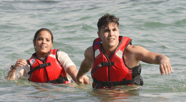 Gloria Camila y Kiko, pareja fuera de 'Supervivientes'