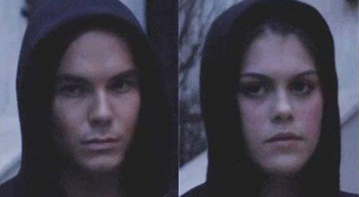 Caleb Rivers y Paige McCullers en 'Pretty Little Liars'