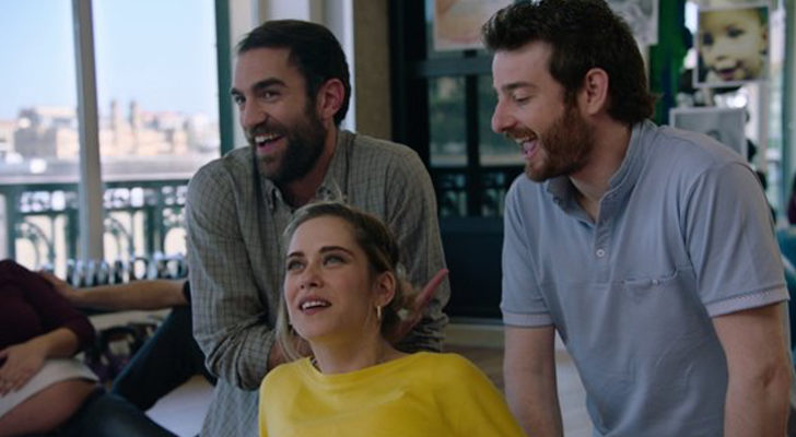 Jon Plazaola, María León y Gorka Otxoa en &#39;Allí abajo&#39;