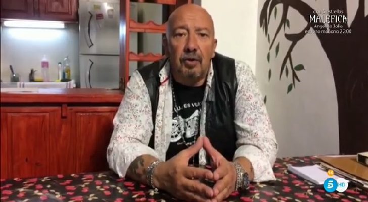 José Carlos Corradini, padre de Chenoa, en 'Sálvame deluxe'