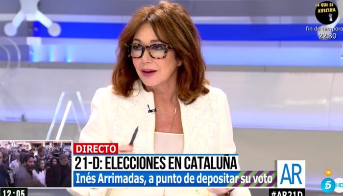 Ana Rosa Quintana en 'El programa de Ana Rosa'