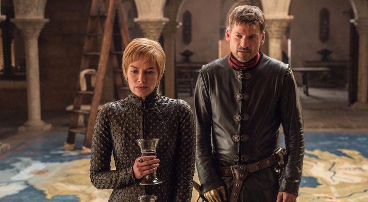 Cersei y Jaime Lannister en 'Juego de Tronos'