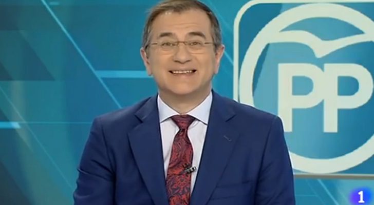 Pedro Carreño, presentador del 'Telediario fin de semana'