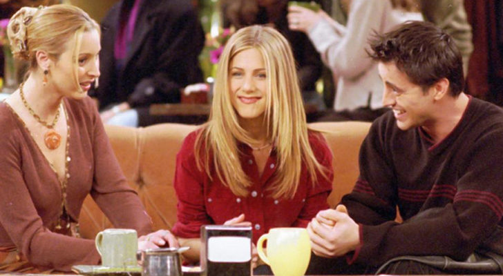 Phoebe, Rachel y Joey en 'Friends'
