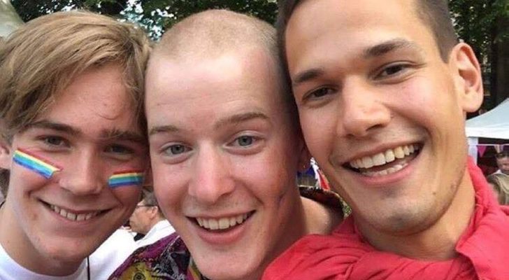 Los protagonistas de 'Skam' en el Oslo Pride