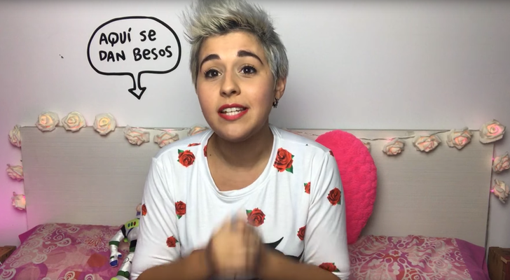 Alejandra Castelló en su video de YouTube