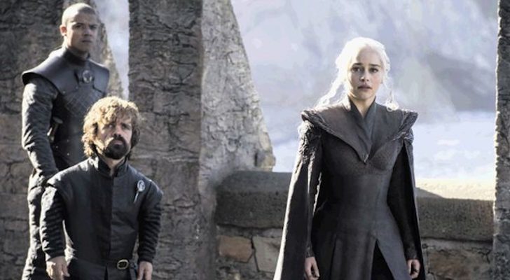 Grey Worm, Tyrion Lannister y Daenerys Targaryen