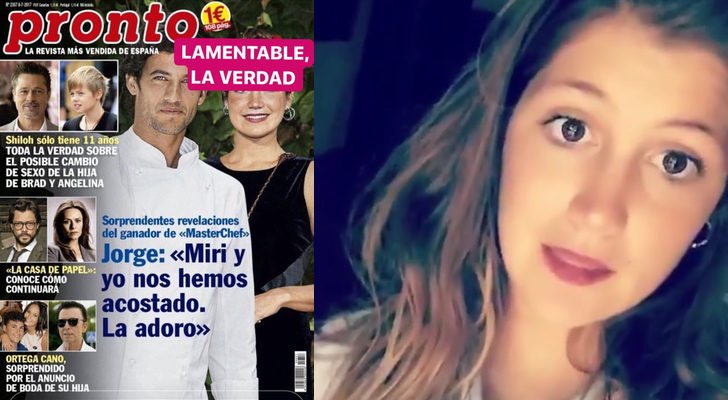 Miri ('MasterChef') opina sobre el polémico titular