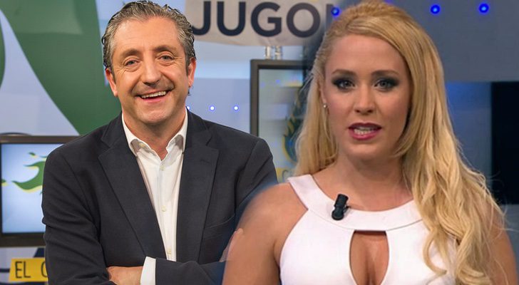 Josep Pedrerol y Laura Gadea en 'El Chiringuito de Jugones'