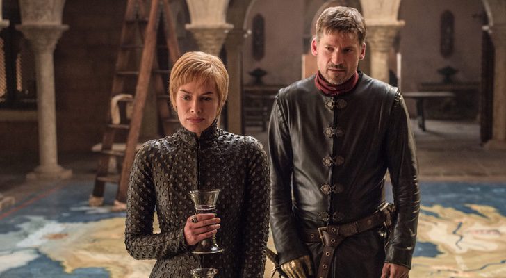 Cersei Lannister y Jaime Lannister en la séptima temporada de 'Juego de Tronos'