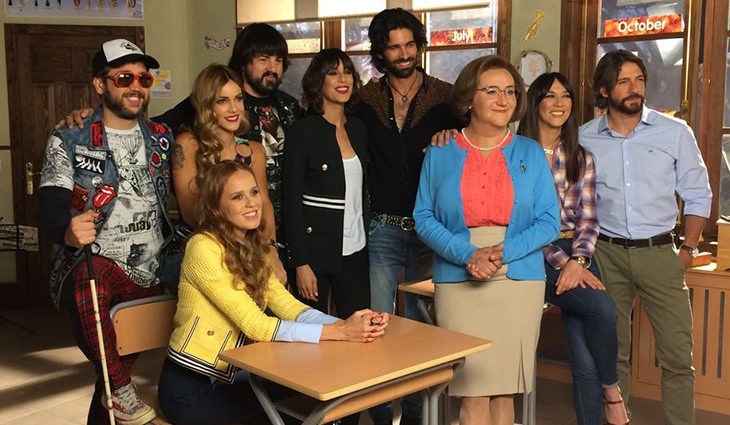 El elenco de 'Ella es tu padre' en la presentación <span>Telecinco</span>