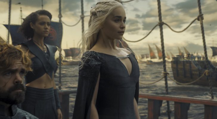 Emilia Clarke es Daenerys Targaryen en 'Juego de Tronos'
