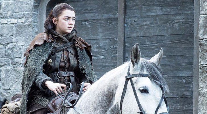 Maisie Williams es Arya Stark en 'Juego de Tronos'