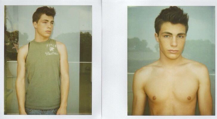 Colton Haynes en la sesión de fotos de Abercrombie & Fitch a los 15 años
