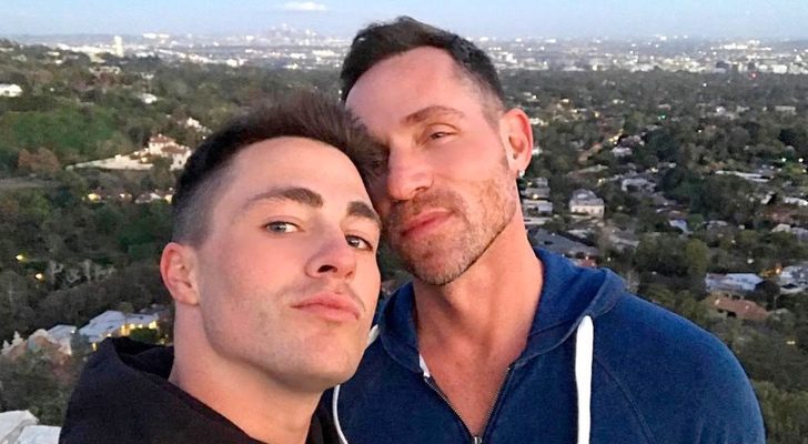 Colton Haynes junto a su novio Jeff Leatham