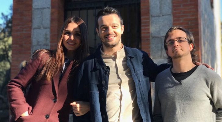 Elena Furiase, Fernando Tielve y Daniel Retuerta en el reencuentro de 'El internado'