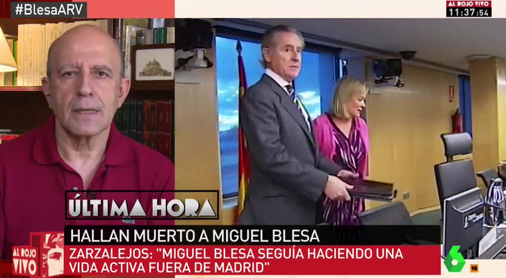 El programa matinal de laSexta, 'Al rojo vivo', informa de la muerte de Miguel Blesa
