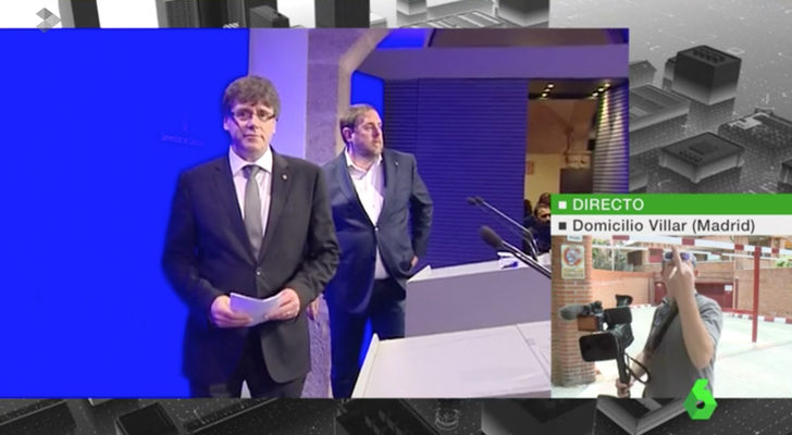 Corte de mangas en &#39;laSexta noticias&#39;