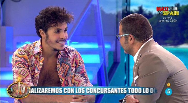 Kiko Jiménez durante su entrevista en la gran final
