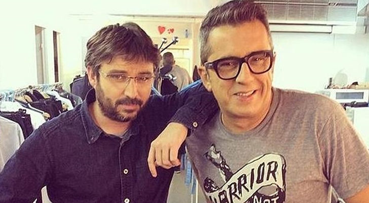 Jordi Évole junto a Andreu Buenafuente