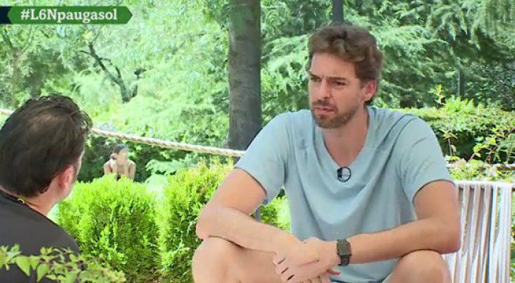 Iñaki López entrevista a Pau Gasol en 'laSexta noche'