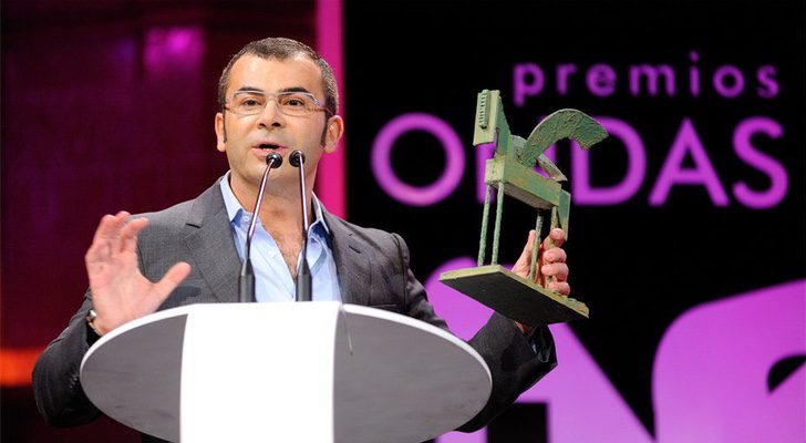 Jorge Javier recoge el Premio Ondas en 2009