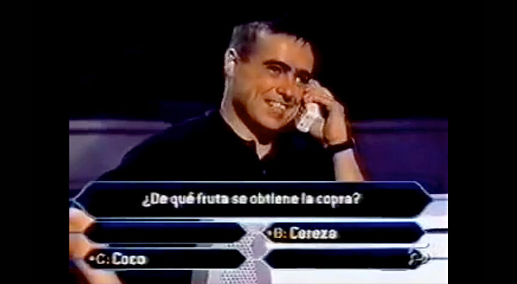 Enrique Chicote, ganador de '¿Quién quiere ser millonario?'