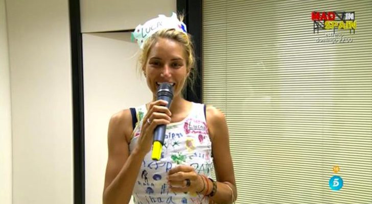 Alba Carrillo, en la final de 'Supervivientes' tras encontrarse con su hijo