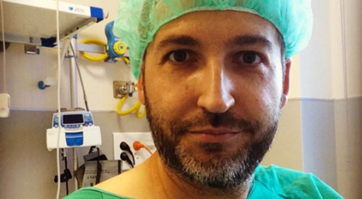Frank Blanco (&#39;Zapeando&#39;) se fotografía en el hospital