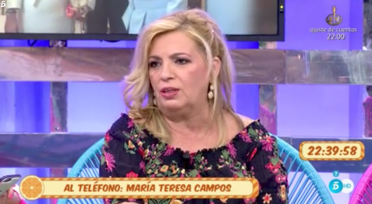 Carmen Borrego en 'Sálvame'