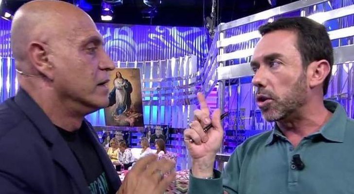 Kiko Matamoros y Jesús Manuel Ruiz enfrentados en 'Sálvame'