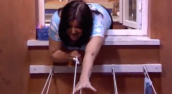 La caída de Paloma Cuesta por el balcón