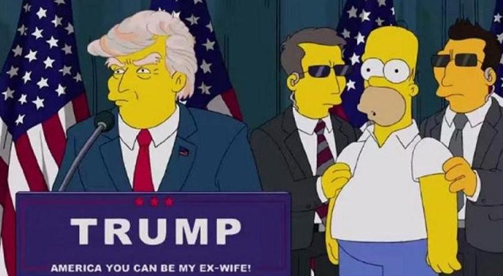 Donald Trump en 'Los Simpson'