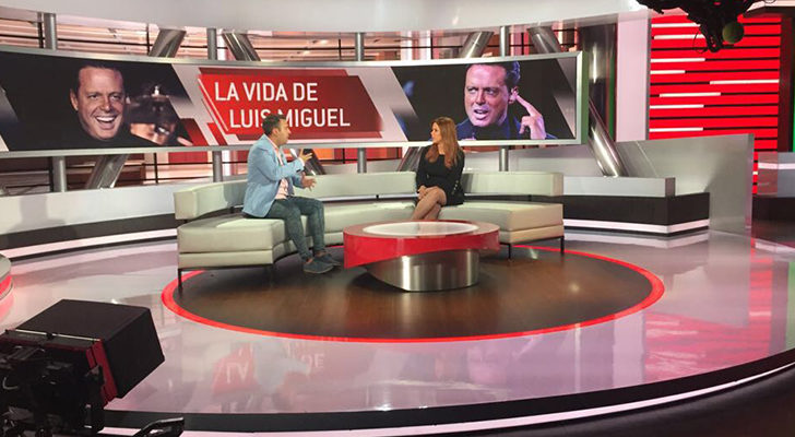 Álex Rodriguez en el especial sobre Luis Miguel 