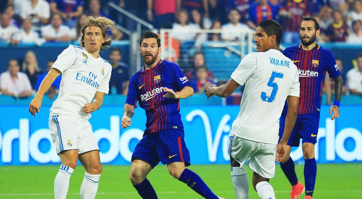 FC Barcelona y Real Madrid se enfrentaron el sábado en Cuatro
