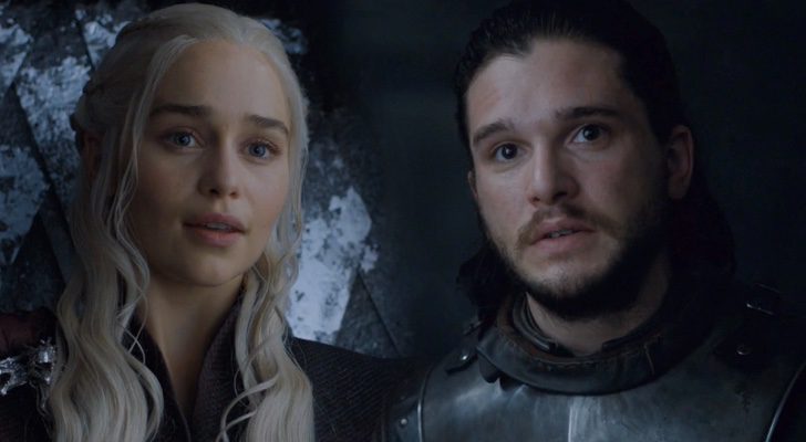 Jon Nieve y Daenerys en "La Justicia de la Reina", 7x03 de 'Juego de Tronos'