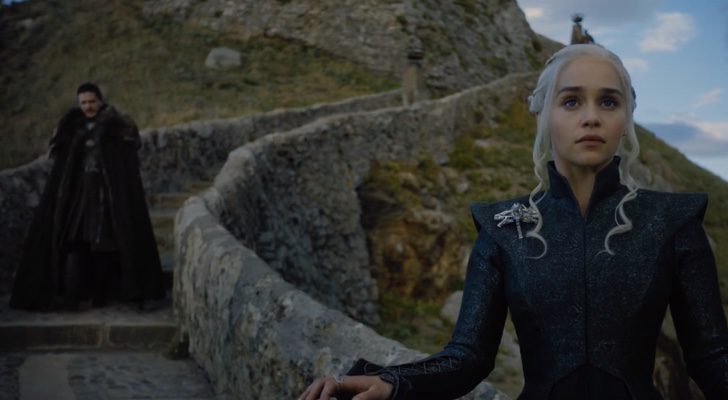 Daenerys y Jon Nieve en "La Justicia de la Reina", 7x03 de 'Juego de Tronos'