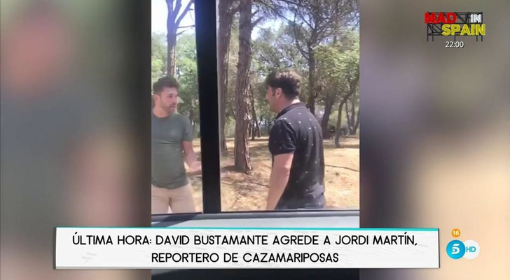 Instante del enfrentamiento, emitido en 'Socialité'