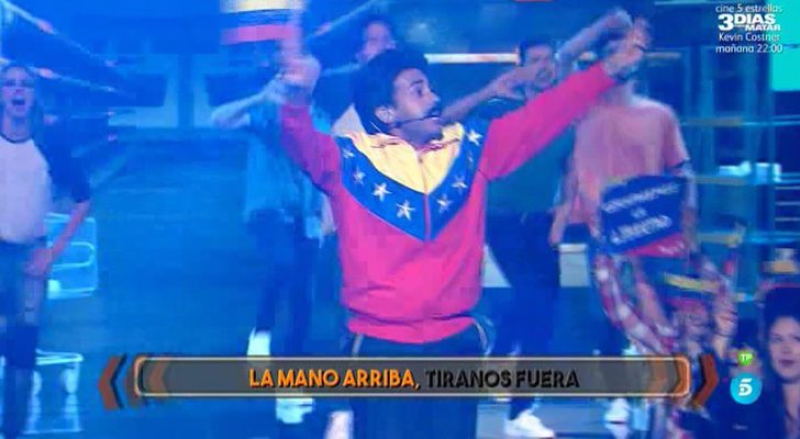 Sergio Alcover imita a Nicolás Maduro en 'Me lo dices o me lo cantas'