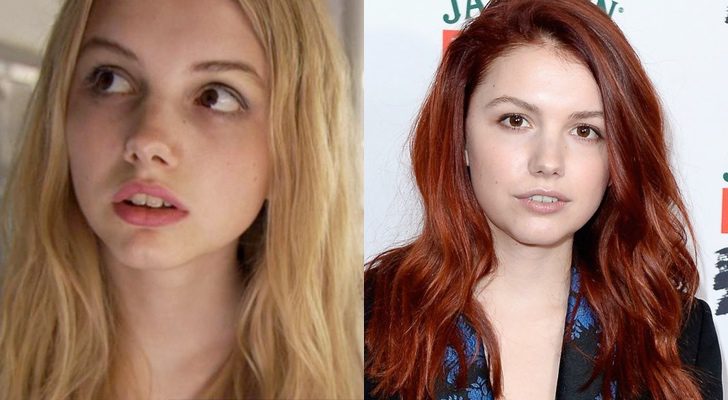 Antes y después de Hannah Murray