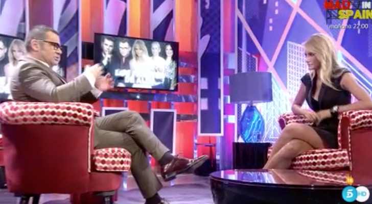 Alba Carrillo y Jorge Javier Vázquez en 'Sábado deluxe'